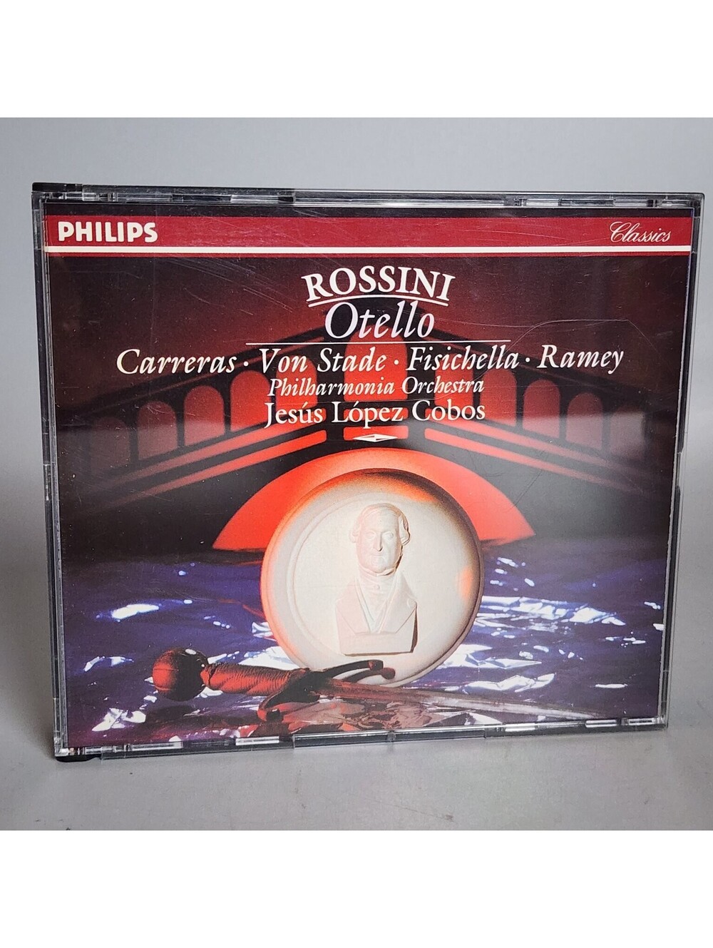 Rossini - Otello CD Opera Carreras Von Stade Ramey Philharmonia Orchestra Cobos